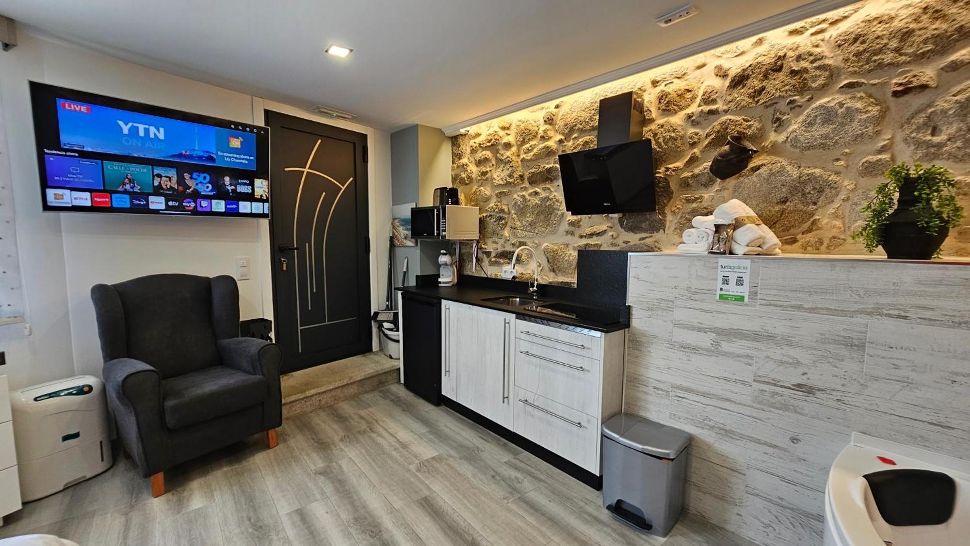 Ferienwohnung Loft Con Jacuzzi Os Arcos Sober Exterior foto